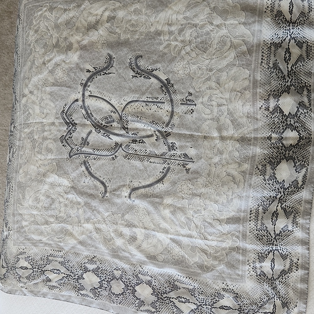Roberto Cavalli Silk Scarf